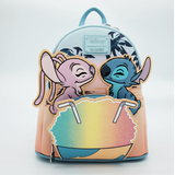 Stitch Backpack Cartoon Backpack Kids Schoolbag Disney Lio and Stitch Travel Bag Adults Shoulder Bag Gifts