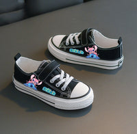 Stitch Low Tops Canvas Shoes Sneakers Disney Kid Shoes Converse Unisex Shoes Gifts