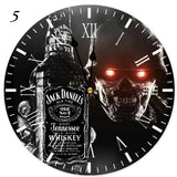Whiskey Wall Clock