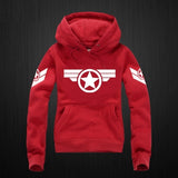 Captain America unisex  Zipper Pullovers Cardigan Sweater,Stree Fashion Sports Coat,Cool Hoodie Sweater Coat