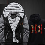 One Direction Jacket Thickening cotton-padded jacket Winter Warm Hoodie Flannel Coats Soft Comfort Cashmere Sweatshirts