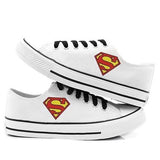 Superman Low Top Canvas Shoes
