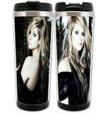 Avril Lavigne Cup Stainless Steel 400ml Coffee Tea Cup Avril Lavigne Beer Stein Birthday Gifts Christmas Gifts
