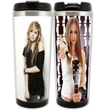 Avril Lavigne Cup Stainless Steel 400ml Coffee Tea Cup Avril Lavigne Beer Stein Birthday Gifts Christmas Gifts