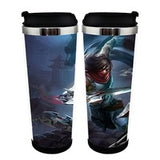 Anime League of Legends LoL Jinx Cup Stainless Steel 400ml Coffee Tea Cup LoL Beer Stein Birthday Gifts Christmas Gifts