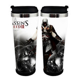 Assassins Creed Action Figure Cup Stainless Steel 400ml Coffee Tea Cup Assassins Creed  Beer Stein Birthday Gifts Christmas Gifts