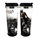 Assassins Creed Action Figure Cup Stainless Steel 400ml Coffee Tea Cup Assassins Creed  Beer Stein Birthday Gifts Christmas Gifts