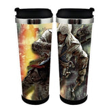 Assassins Creed Action Figure Cup Stainless Steel 400ml Coffee Tea Cup Assassins Creed  Beer Stein Birthday Gifts Christmas Gifts