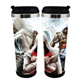 Assassins Creed Action Figure Cup Stainless Steel 400ml Coffee Tea Cup Assassins Creed  Beer Stein Birthday Gifts Christmas Gifts