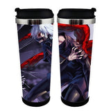 Tokyo Ghoul Action Figure Cup Stainless Steel 400ml Coffee Tea Cup Tokyo Ghoul Beer Stein Birthday Gifts Christmas Gifts