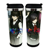 Tokyo Ghoul Action Figure Cup Stainless Steel 400ml Coffee Tea Cup Tokyo Ghoul Beer Stein Birthday Gifts Christmas Gifts