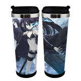 Black Rock Shooter Figure Cup Stainless Steel 400ml Coffee Tea Cup Black Rock Shooter figure Beer Stein Birthday Gifts Christmas Gifts