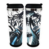 Black Rock Shooter Figure Cup Stainless Steel 400ml Coffee Tea Cup Black Rock Shooter figure Beer Stein Birthday Gifts Christmas Gifts