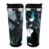 Black Rock Shooter Figure Cup Nerezová ocel 400ml Kávový šálek Black Rock Shooter postava Pivo Stein Dárky k narozeninám Vánoční dárky