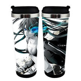Black Rock Shooter Figure Cup Nerezová ocel 400ml Kávový šálek Black Rock Shooter postava Pivo Stein Dárky k narozeninám Vánoční dárky