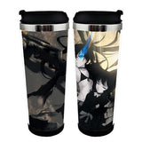 Black Rock Shooter Figure Cup Stainless Steel 400ml Coffee Tea Cup Black Rock Shooter figure Beer Stein Birthday Gifts Christmas Gifts