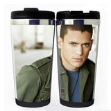 Prison Break Michael Cup Stainless Steel 400ml Coffee Tea Cup Prison Break Beer Stein Birthday Gifts Christmas Gifts