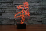 Black Widow Lamp 3D Laser Engraved Lights LED Desk Light Lamp Black Widow Figure Kids Gift Birthday Gifts Christmas Gifts