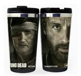 The Walking Dead Rick Grimes Cup Stainless Steel 400ml Coffee Tea Cup Walking Dead Beer Stein Walking Dead Figure Birthday Gifts Christmas Gifts