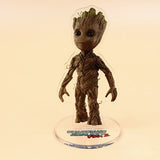 Baby Groot 3D Illusion Led Table Lamp 7 Color Change Light Lamp Baby Groot Figure Model Groot Action Figure Groot Kids Toy Gifts