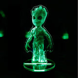 Baby Groot 3D Illusion Led Table Lamp 7 Color Change Light Lamp Baby Groot Figure Model Groot Action Figure Groot Kids Toy Gifts