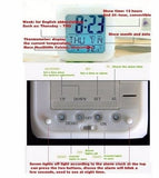 দ্য ওয়াকিং ডেড ড্যারিল ডিক্সন এলইডি রঙিন আলো ক্রিয়েটিভ ছোট অ্যালার্ম ক্লক রুম বেডরুম দ্য ওয়াকিং ডেড জন্মদিনের উপহার ক্রিসমাস উপহার