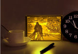 Assassin's Creed 3D Paper Carving Light Warm Night LED Light Lamp LED Desk Light Lamp Decoration Assassin's Creed Gifts Children Gift Birthday Gifts Christmas Gifts