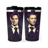 Supernatural Winchester Brothers Cup Stainless Steel 400ml Coffee Tea Cup Supernatural Beer Stein Birthday Gifts Christmas Gifts