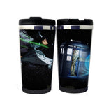 Doctor Who Nerezová ocel 400ml Káva Šálek čaje Pivo Stein Doctor Who Dárky k narozeninám Vánoční dárky