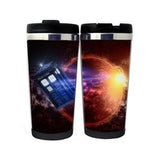 Doctor Who Nerezová ocel 400ml Káva Šálek čaje Pivo Stein Doctor Who Dárky k narozeninám Vánoční dárky