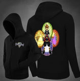 Kingdom Hearts Coat Jacket Zipper cardigan Hoodies Outwear Kingdom Hearts Sora Gifts