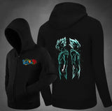 Dragon Ball Z Zipper Hoodie Coats Outwear Hooded Jacket Sweater Pullover Dragon Ball Z Goku Gifts Christmas Gifts