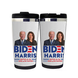 Biden Harris Mug Coffee Mug Stainless Steel Tumbler Coffee Tea Water Cup Funny Gifts Christmas Gifts