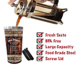 Hrnek na whisky Sklenice na pivo Nerezová ocel Camping Láhev na sportovní nápoje Vtipné dárky Vánoční dárky