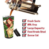 Birds of Prey Isley Mug Coffee Cup 400ml Stainless Steel Tumbler Tea Water Cup Beer Stein Funny Birthday Gifts Christmas Gifts