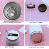 Corona Tumbler 500ML Stainless Steel Insulated Mug Travel Vacuum Cup Camping Sports Drink Bottle Funny Gifts Christmas Gifts