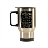 Whiskey Mug Coffee Tea Cup Tumbler 15oz Brushed Stainless Steel Driver Mug Commuter Mug