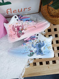 Stitch High Top Shoes Sneakers