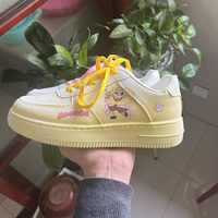 Spongebob Sqarepants Shoes Patrick Low Top Sneaker Cartoon Fan Custom Sport Shoes Mom Dad Child Gifts
