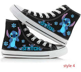 Stitch High Tops Canvas Shoes Sneakers Kid Shoes Unisex Shoes Gifts