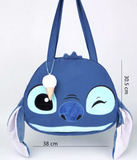 Lilo and Stitch Cartoon Messager Bag Shoulder Bag Cute Handbag Girl Tote Bag Schoolbag Kids Teenager Gifts