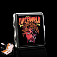 Juice World Cigarette Case Metal Smoking Tobacco Box Business Cards Holder Joint Case Gifts