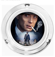 Peaky Blinders Ashtray  Thomas Shelby Ashtray Movie Star Smoking Crystal Cigarette Ashtray Home Decoration Gifts