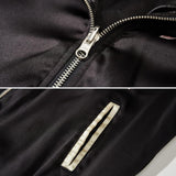 Men's Phoenix Embroidered Bomber Jacket Japanese Spring Windbreaker