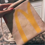 Netradiční design Spoof Crossbody taška Unisex taška přes rameno EcoFriendly taška na popruh McDonald's, cestovní taška, balíček k telefonu Dárky