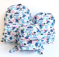 New Hot Sale  Lilo and Stitch Backpack Cartoon Big 3-D Print  Stitch Inspired  Cute Schoolbag Boys Girls Kids Teenager Shoulder Bag Gifts