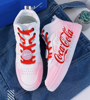 Coca Cola Shoes Coke High Top Sneaker Fan Converse Custom Sport Shoes Mom Dad Child Gift