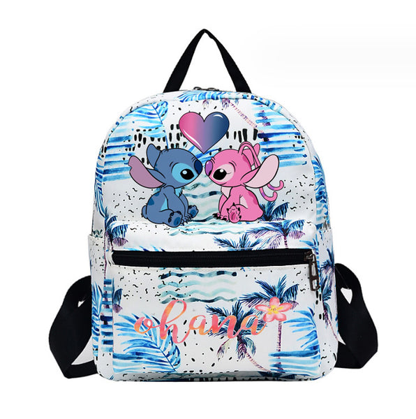 New Hot Sale Lilo and Stitch Backpack Cartoon Stitch Inspired Cute Schoolbag Boys Girls Kids Teenager Shoulder Bag Gifts
