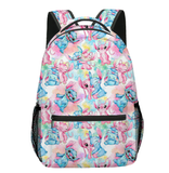 Lilo and Stitch Backpack Cartoon Schoolbag Travel Bag For Her Teenage Kids Adult Gifts