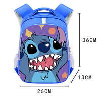 New Fashion Stitch Backpack Cartoon Big Laptop Book bag Girl Schoolbag Boy Kids Teenager Travel Bag Gifts